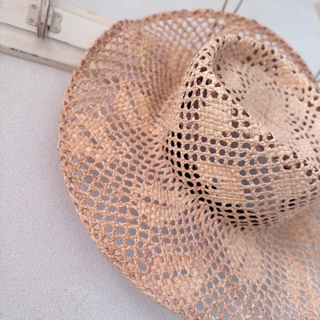 SLOBE IENA tocit スローブイエナ デッドストック ラフィアハット