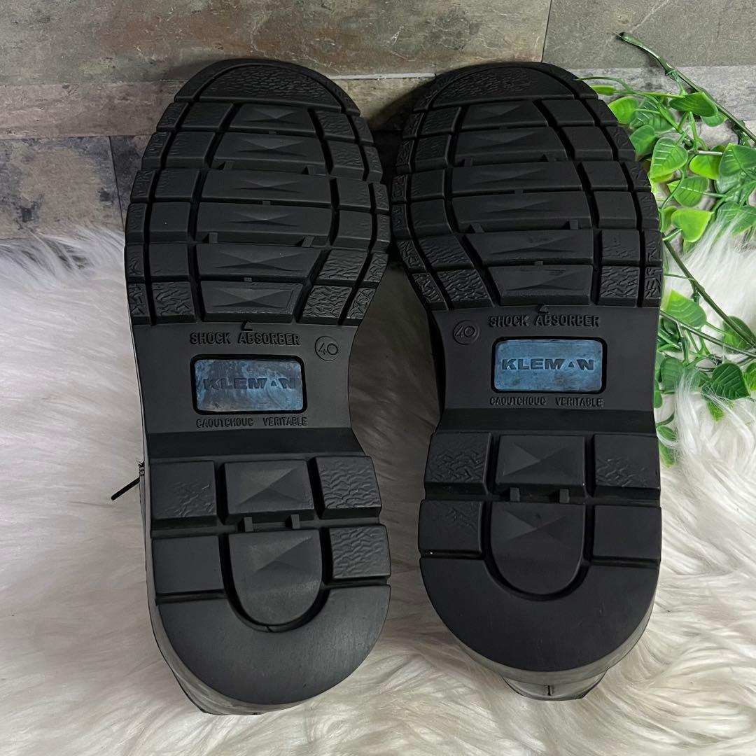 クレマン　フローダン　ブラック　レザー　26cm