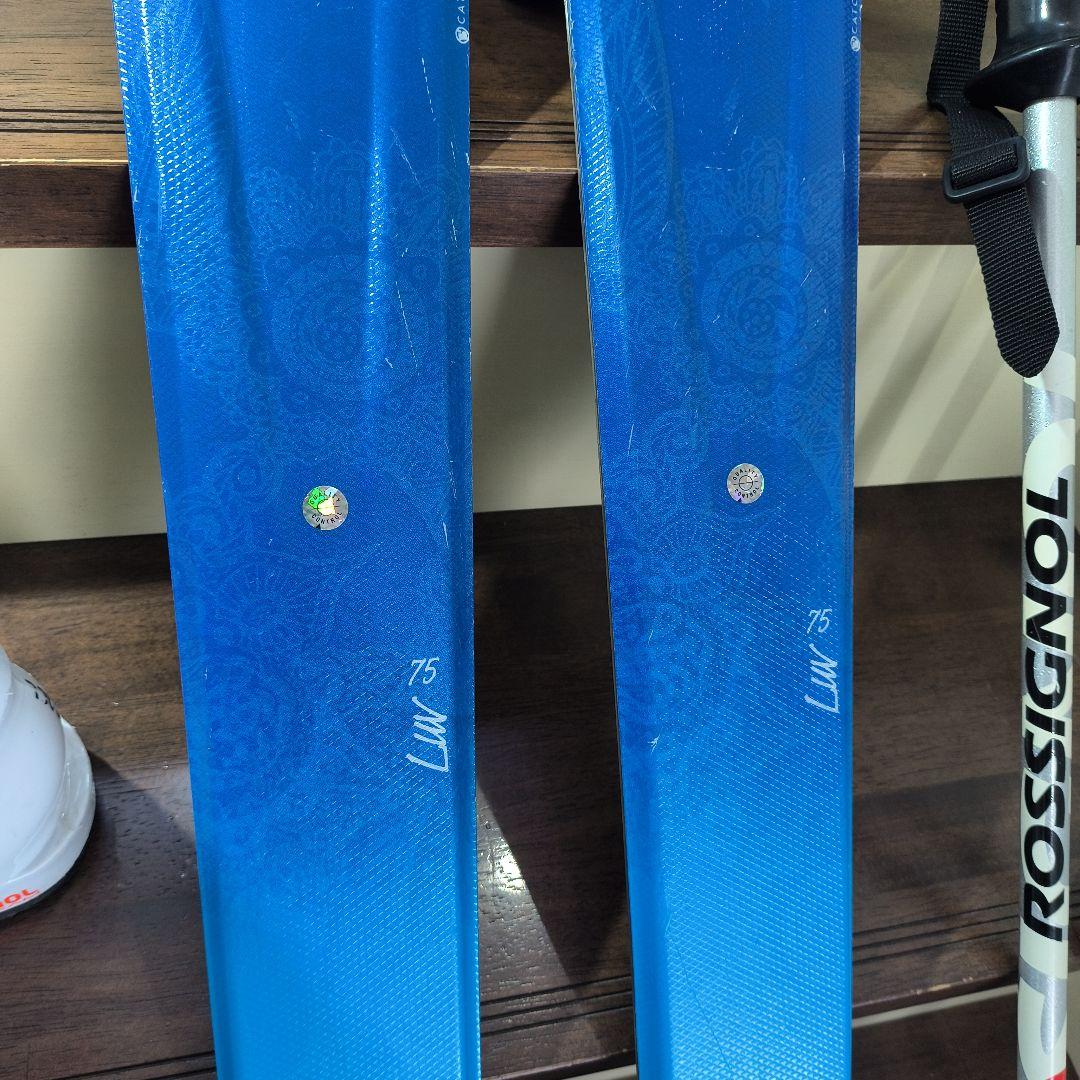 レディース　K2 ROSSIGNOL スキー　ストックセット　156cm