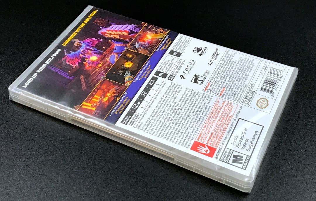 Warhammer 40,000: Boltgun 新品未開封 switch