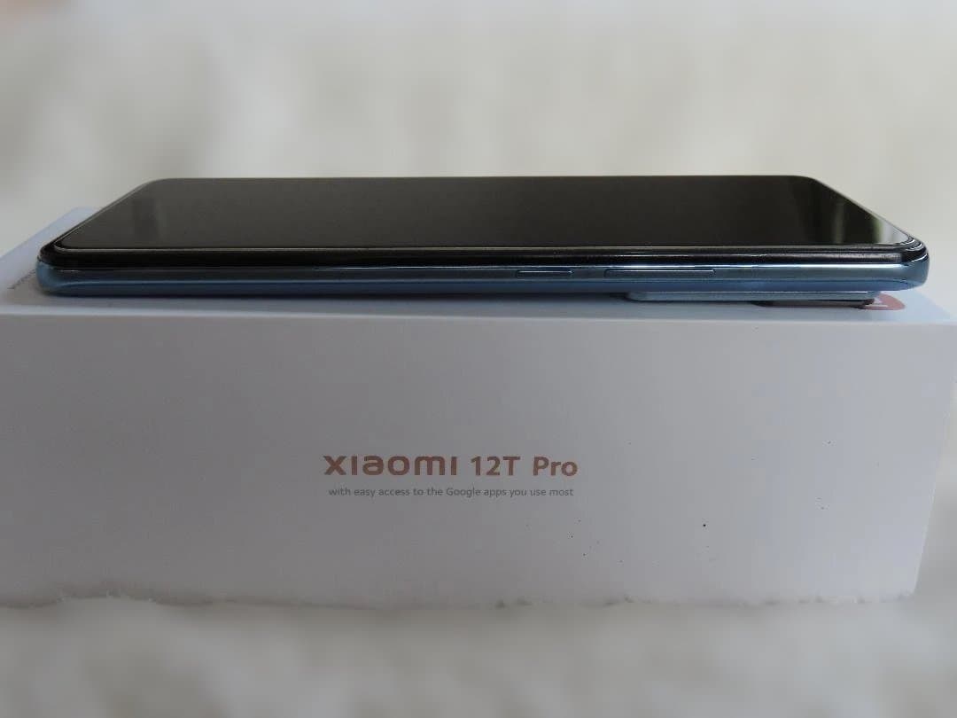 s*a様 【美品】Xiaomi 12T Pro ブルー【8GB/256GB】ソフ