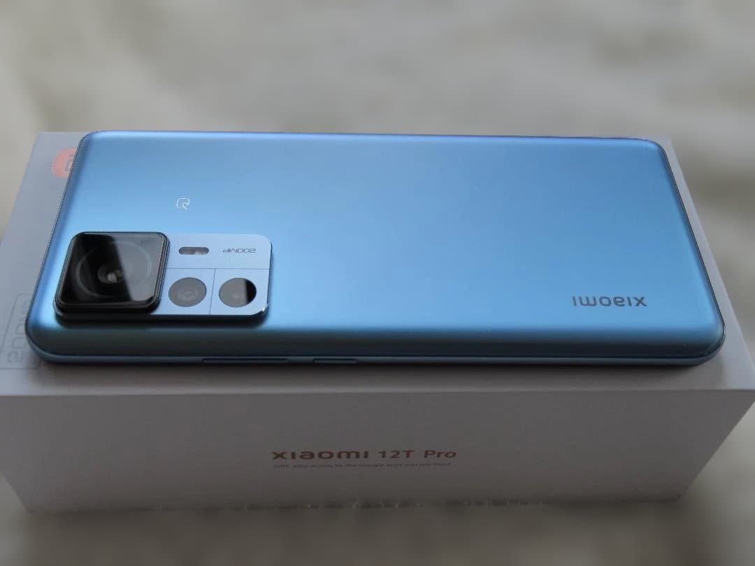 s*a様 【美品】Xiaomi 12T Pro ブルー【8GB/256GB】ソフ