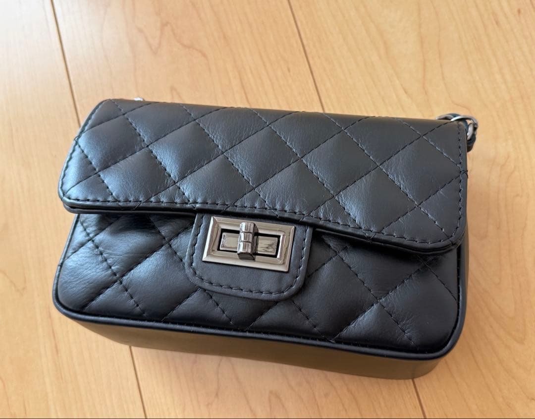 ドゥーズィエムクラス オウレンティチェーンバッグ　ブラック 美品