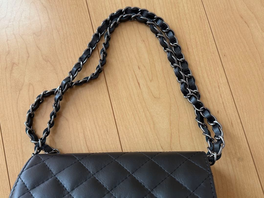 ドゥーズィエムクラス オウレンティチェーンバッグ　ブラック 美品