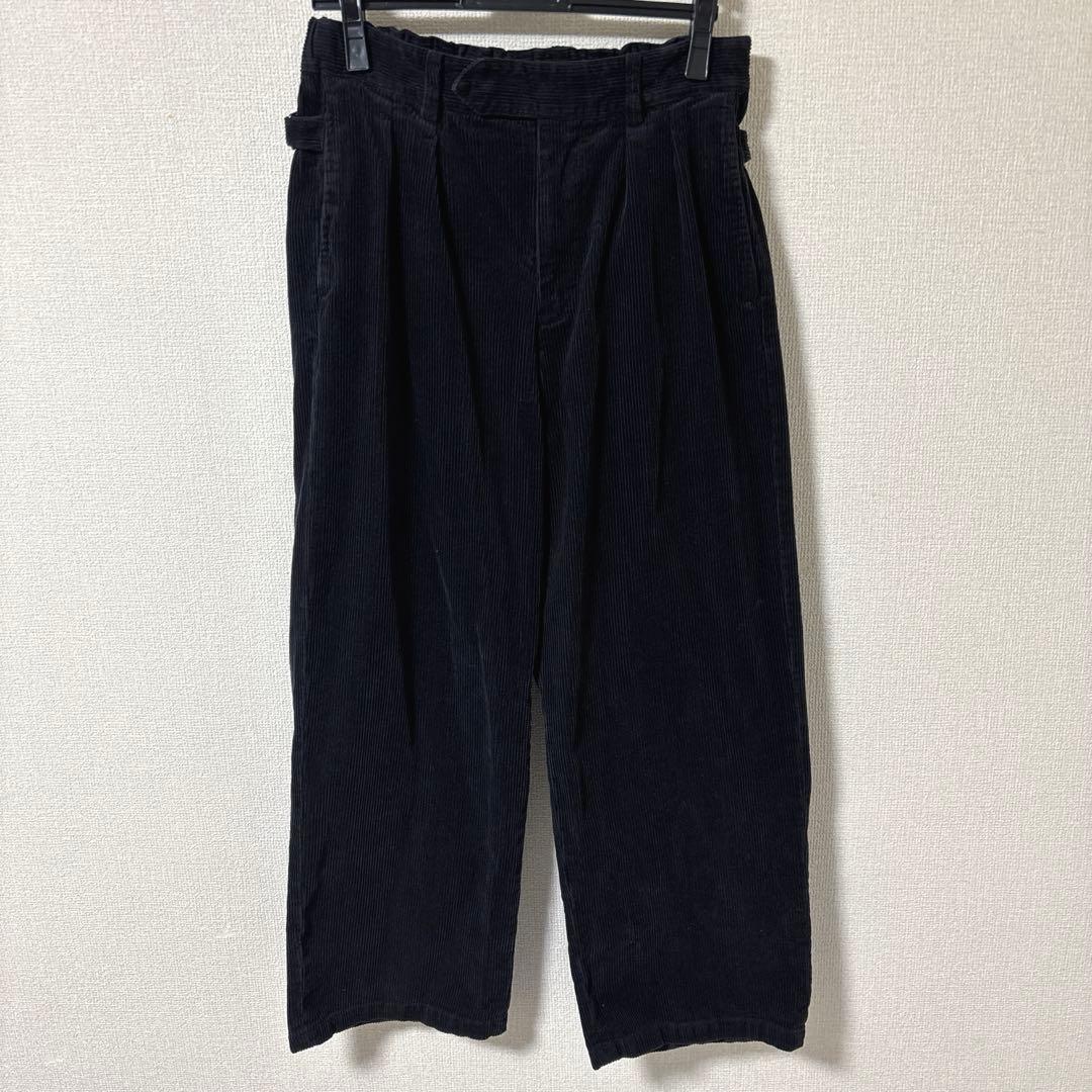 shiun　AGED CORDUROY TROUSERS Sサイズ
