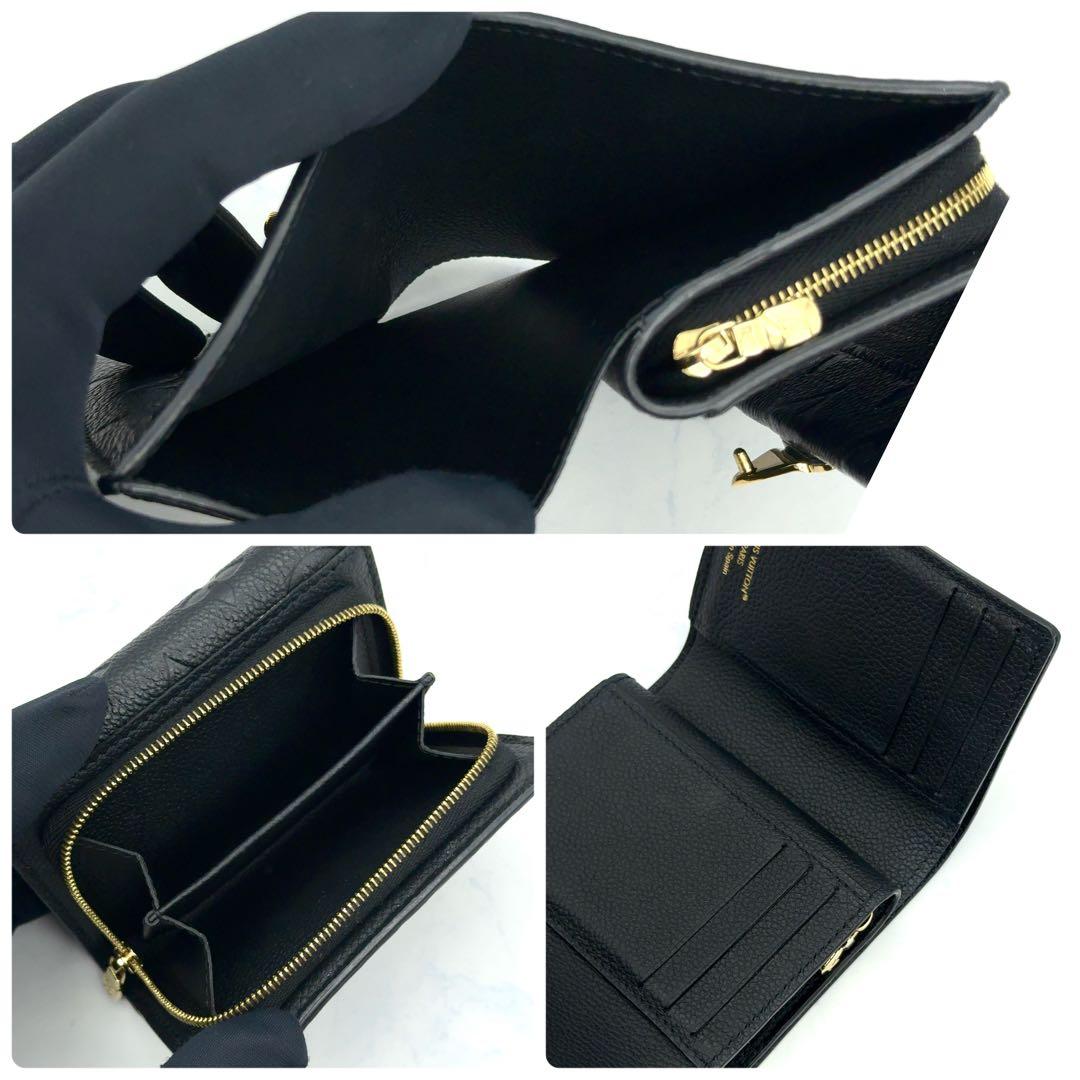 【ほぼ新品】ルイヴィトン モノグラム アンプラント メティスコンパクト 黒