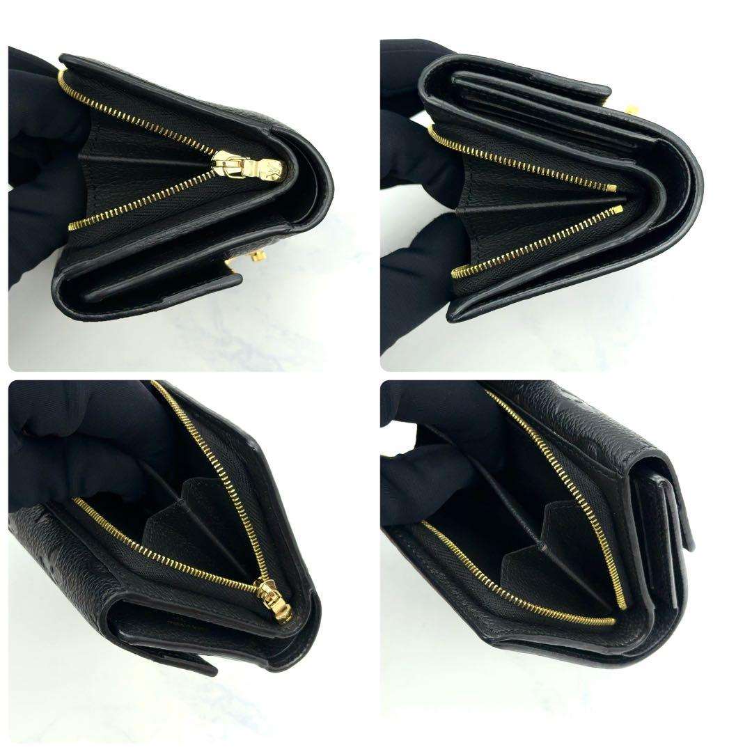 【ほぼ新品】ルイヴィトン モノグラム アンプラント メティスコンパクト 黒