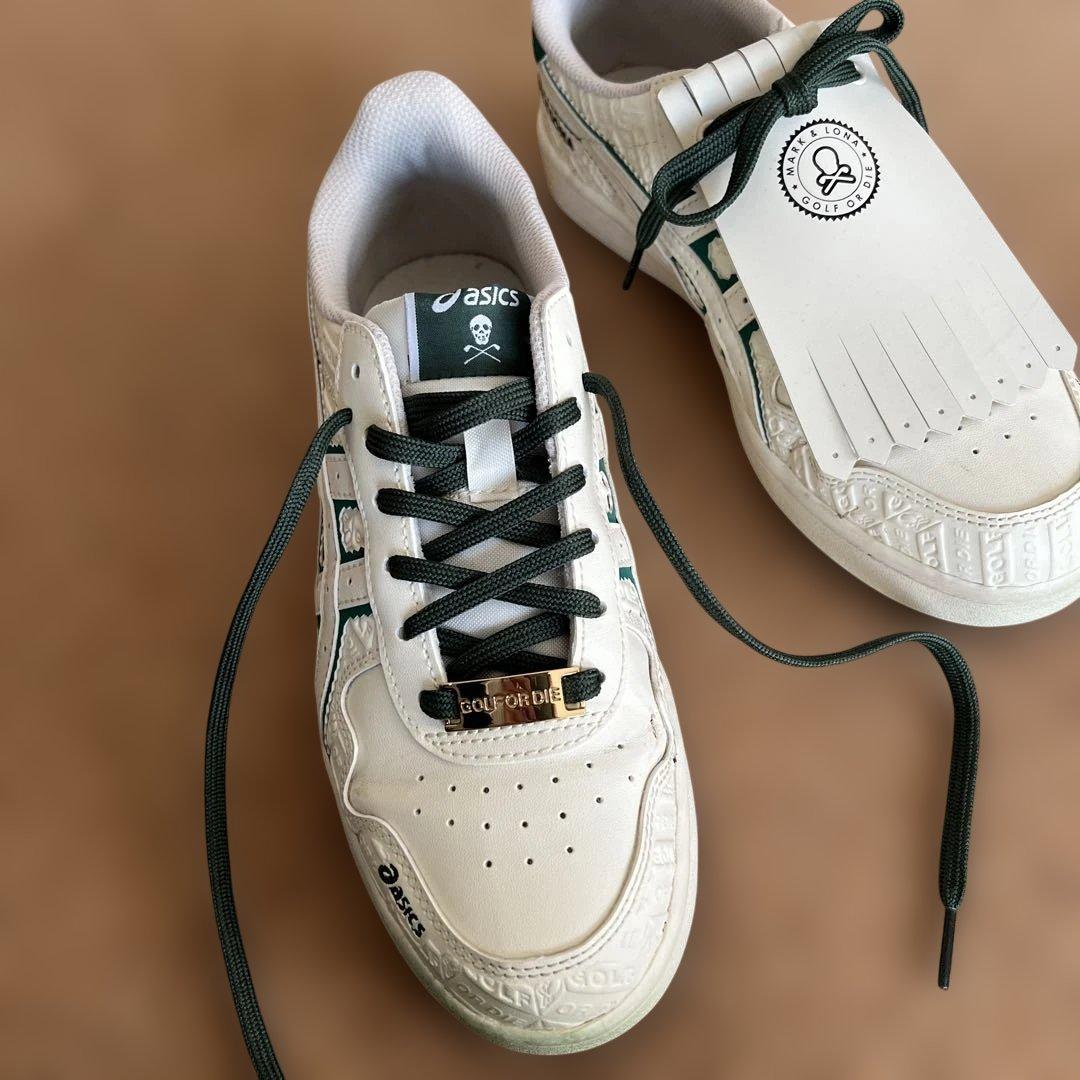 マーク＆ロナ×アシックス　スパイクレスシューズ　25cm