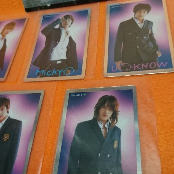 激レア★東方神起★SMART 韓国店舗★非売品名刺カードフルセット