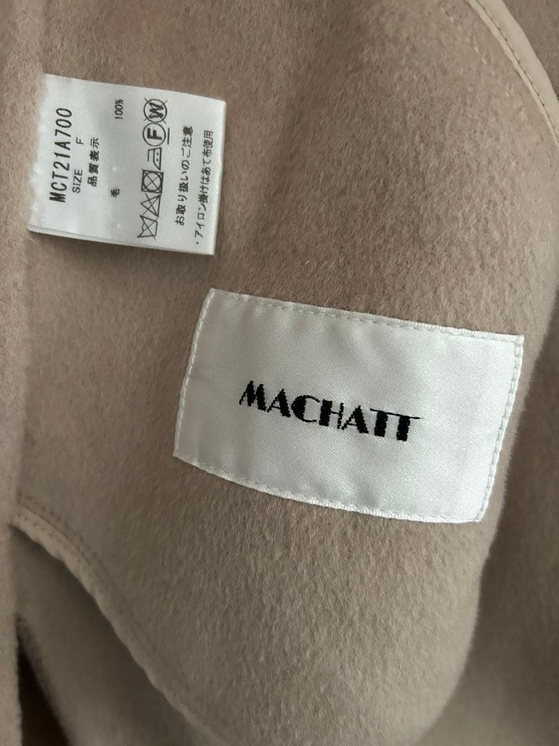 マチャットmachatt リバーウールベスト