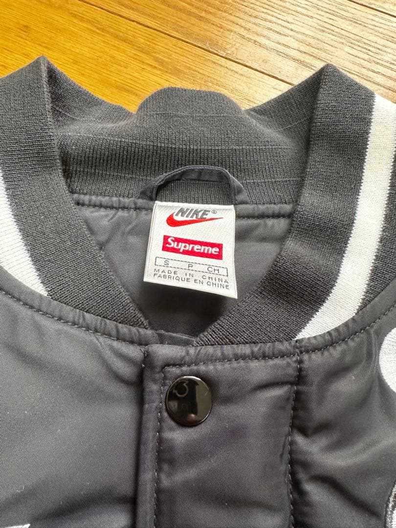 Nike Supreme NBAスタジャン ブラック Sサイズ