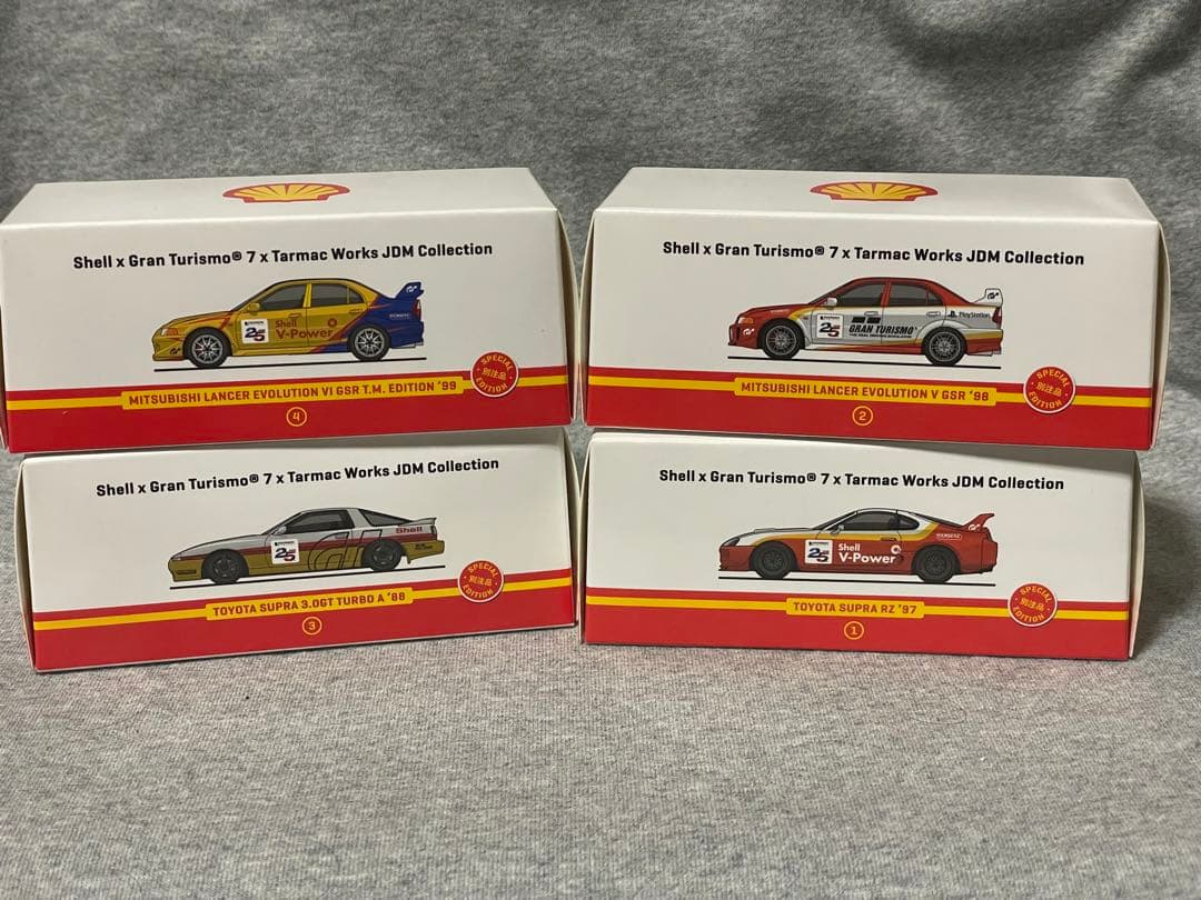 ターマックワークス 1/64 ミニカー 4台セット