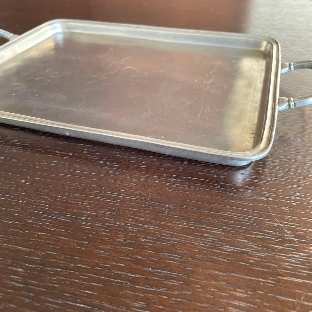 COSI TABELLINI ピューター スクエアサービングトレイ