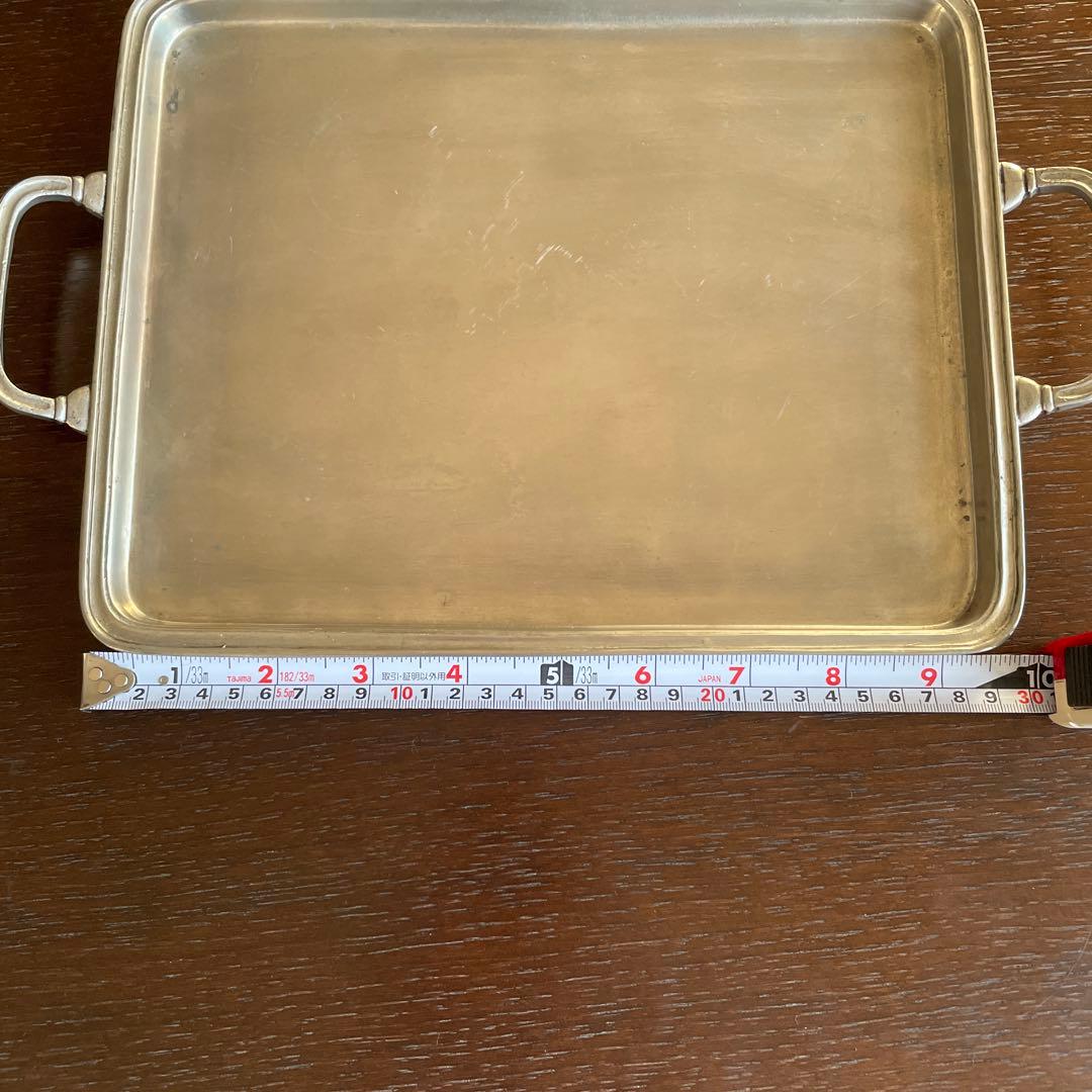 COSI TABELLINI ピューター スクエアサービングトレイ