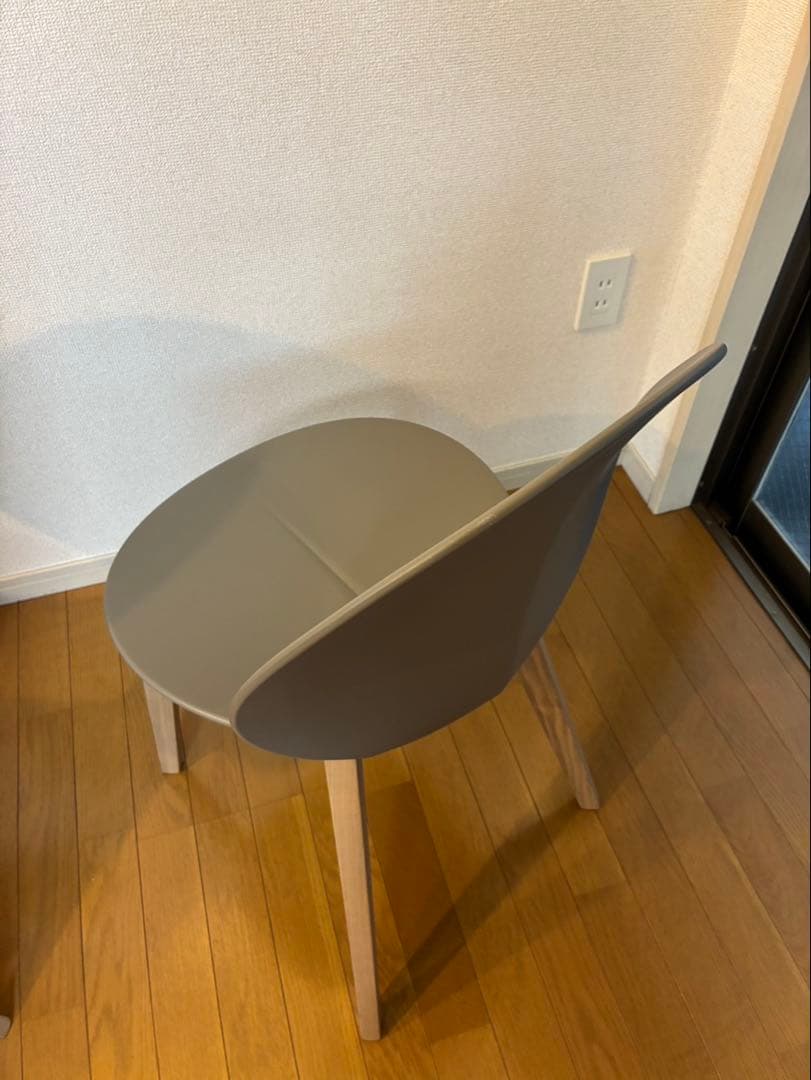 カリガリス　バジルチェア 木製脚　4脚セット