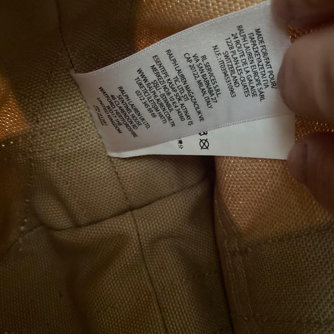 Polo Ralph Lauren ベージュ トートバッグ