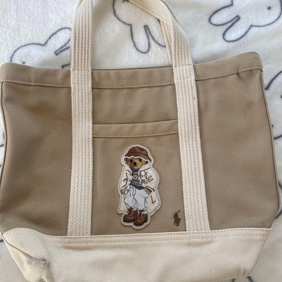 Polo Ralph Lauren ベージュ トートバッグ