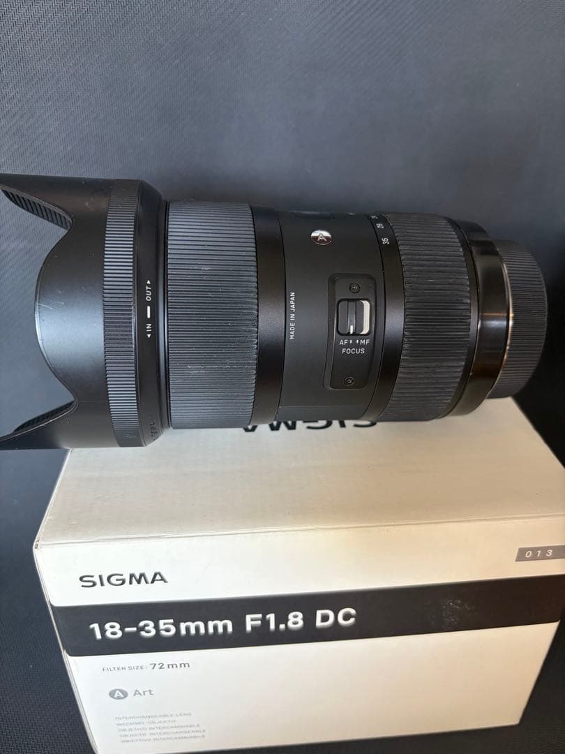 SIGMAの18-35mm F1.8 DC art
