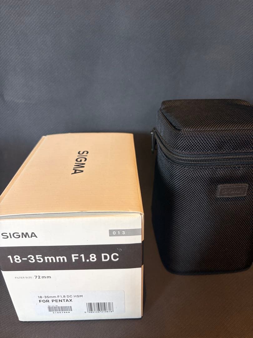 SIGMAの18-35mm F1.8 DC art