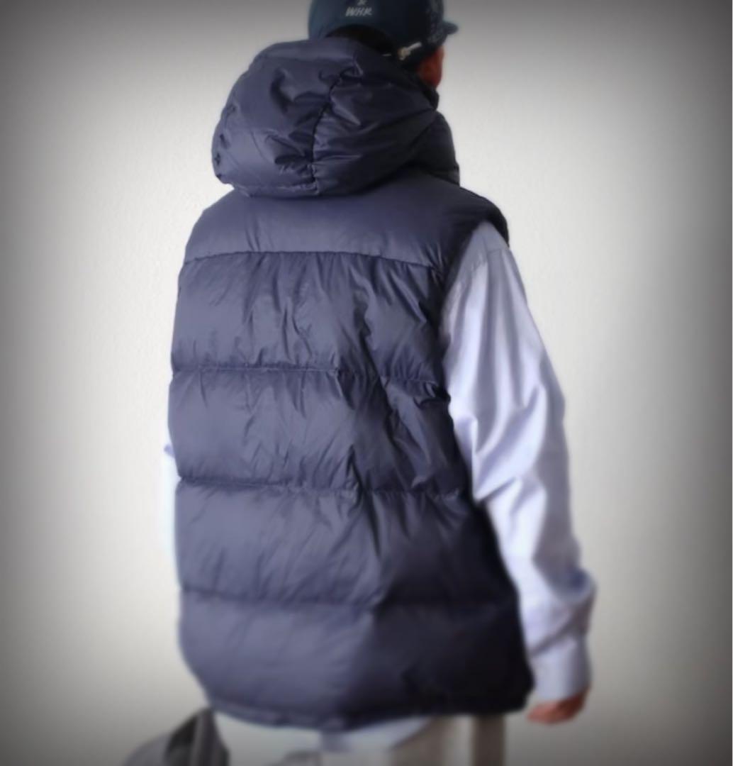 新品‼️フレッシュサービス コーポレートダウンベスト Mサイズ　ネイビー