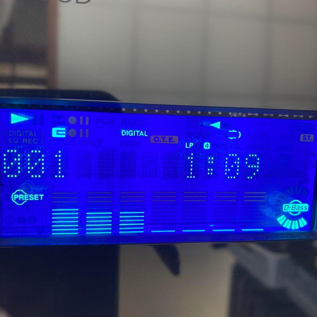 【美品】KENWOOD SL-3MD-S リモコン付き