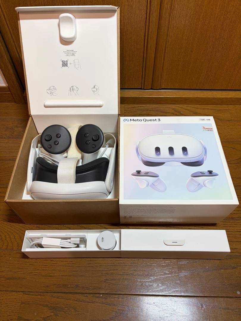  Quest 3 メタクエスト3 128GB VR機器