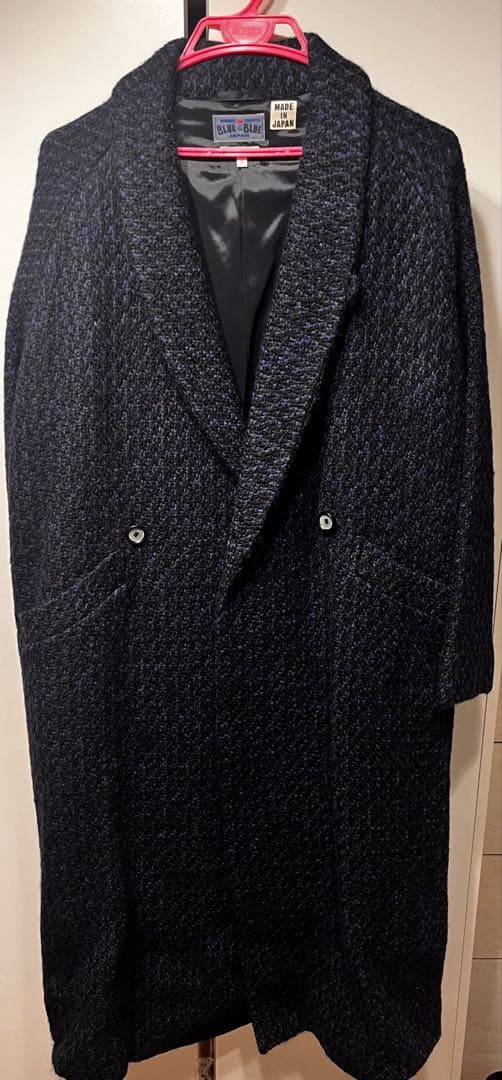 BLUE BLUE JAPAN ダブルブレストコート※値下げ※