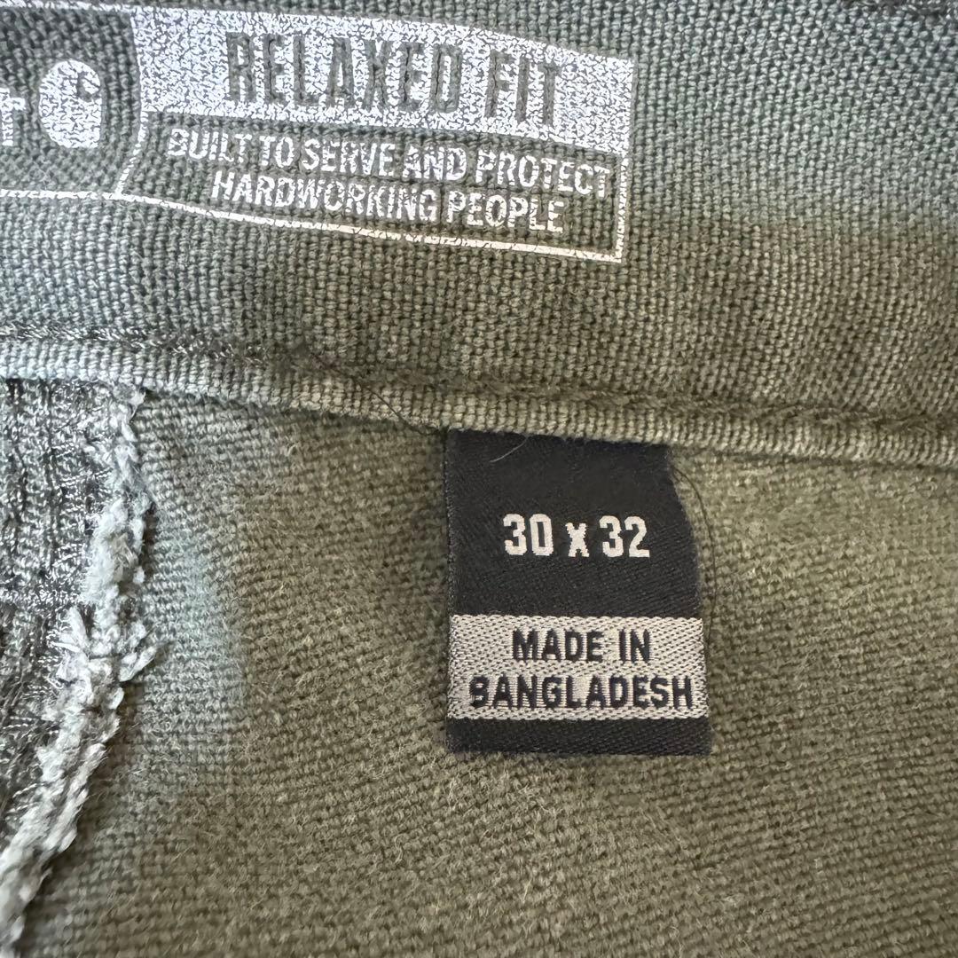 carhartt ダブルニー　モスグリーン　W30 L32 Relaxed