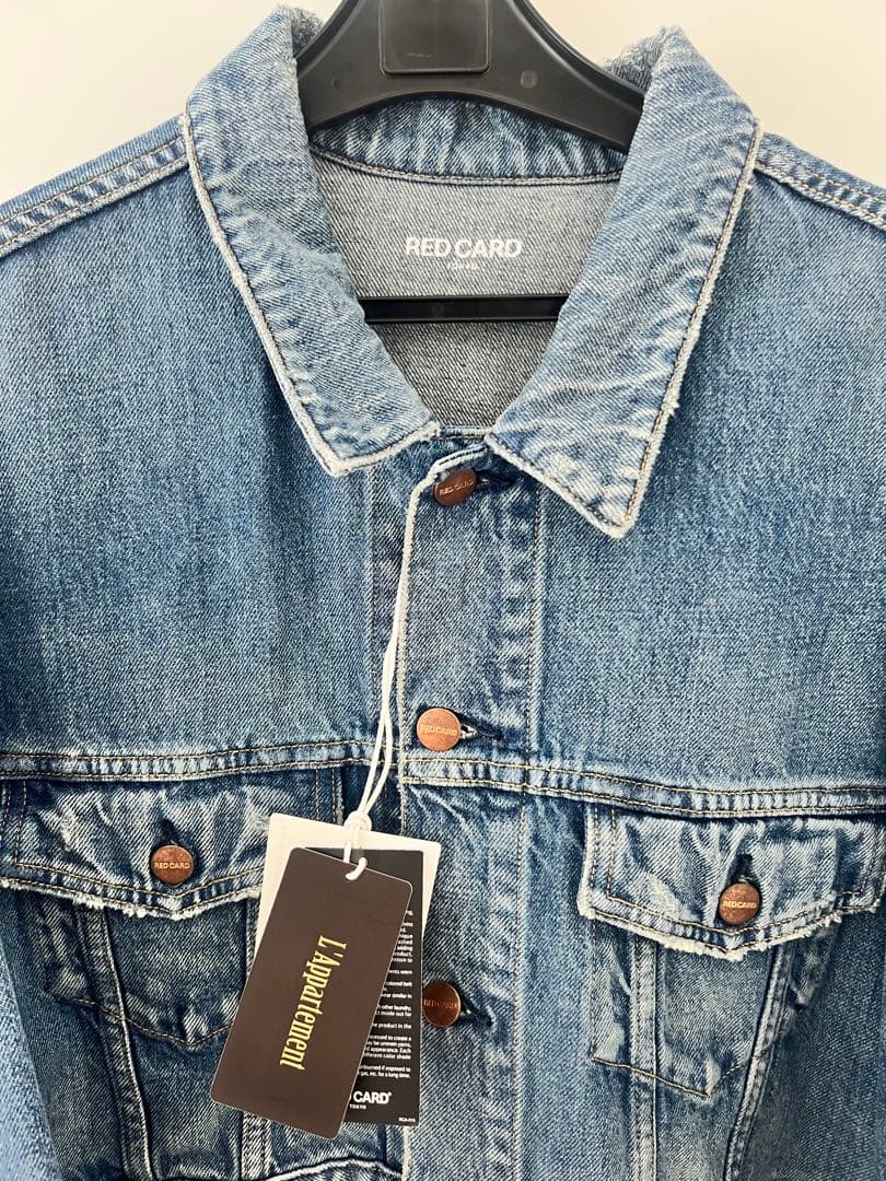 値下げ！アパルトモン★ RED CARD デニム ジャケット Gジャン