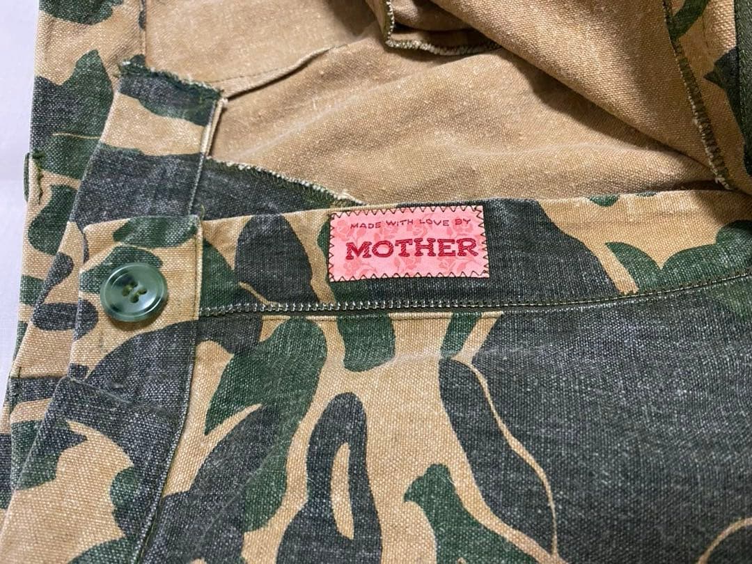 60s 〜70s コットンキャンバス　カモフラ　カーゴパンツ