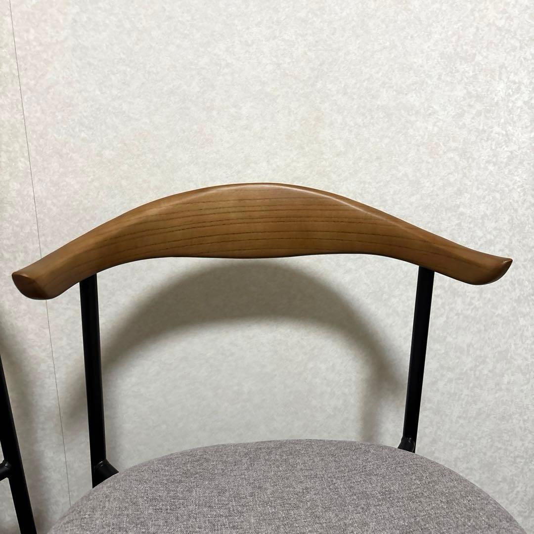 【美品】① クラッシュゲート アトム チェア ２脚セット