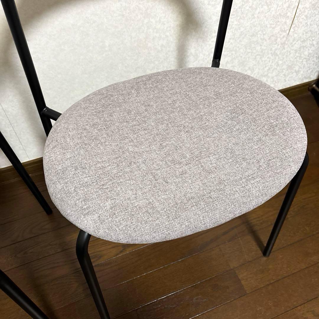 【美品】① クラッシュゲート アトム チェア ２脚セット