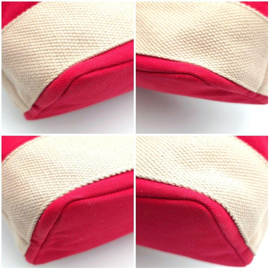 ✨美品✨ハンティングワールド 2Way ショルダーバッグ キャンバス レザー 赤