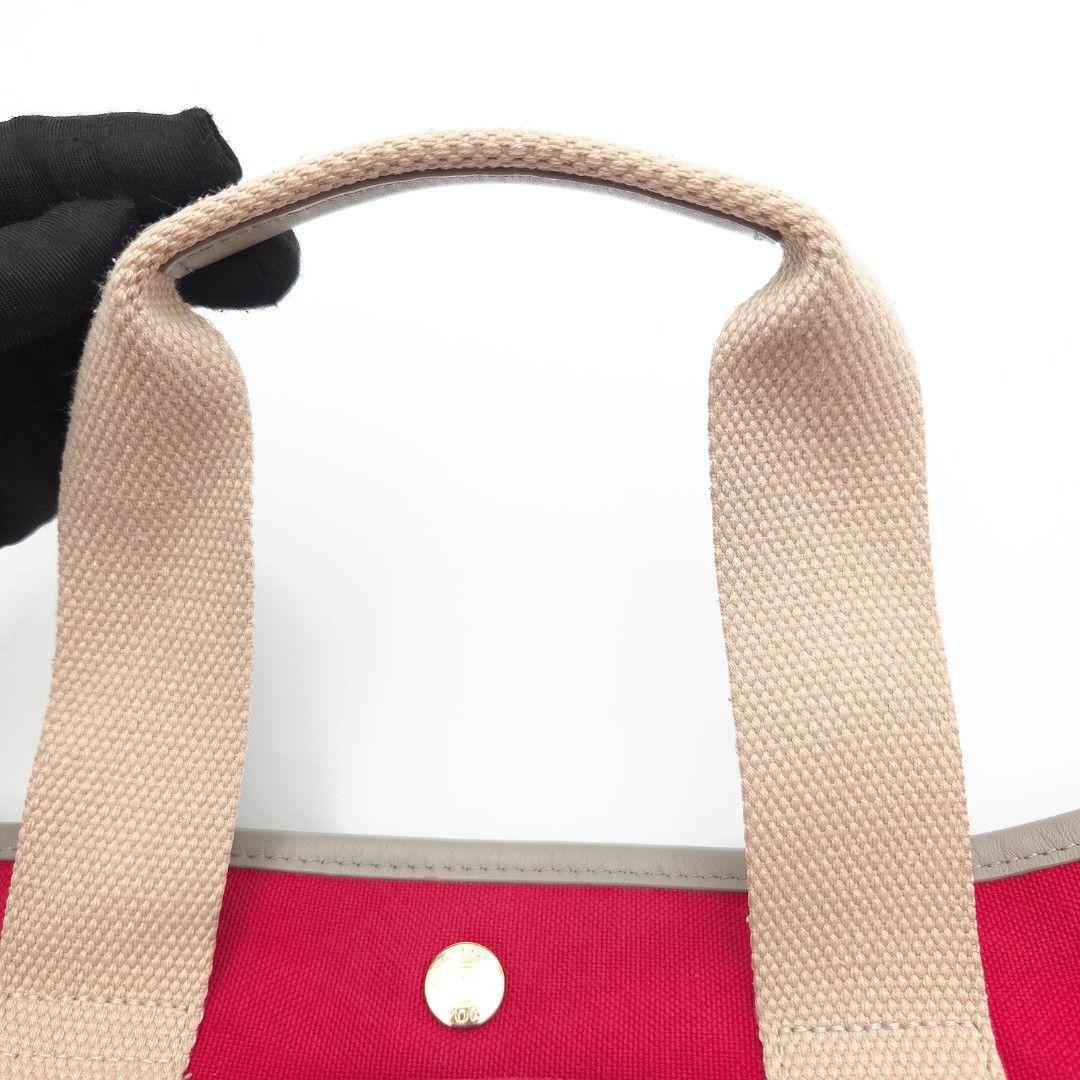 ✨美品✨ハンティングワールド 2Way ショルダーバッグ キャンバス レザー 赤