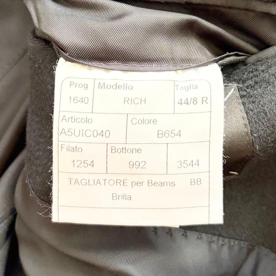 <ピン>TAGLIATORE×ブリッラ RICH ダブル チェスターコート 44