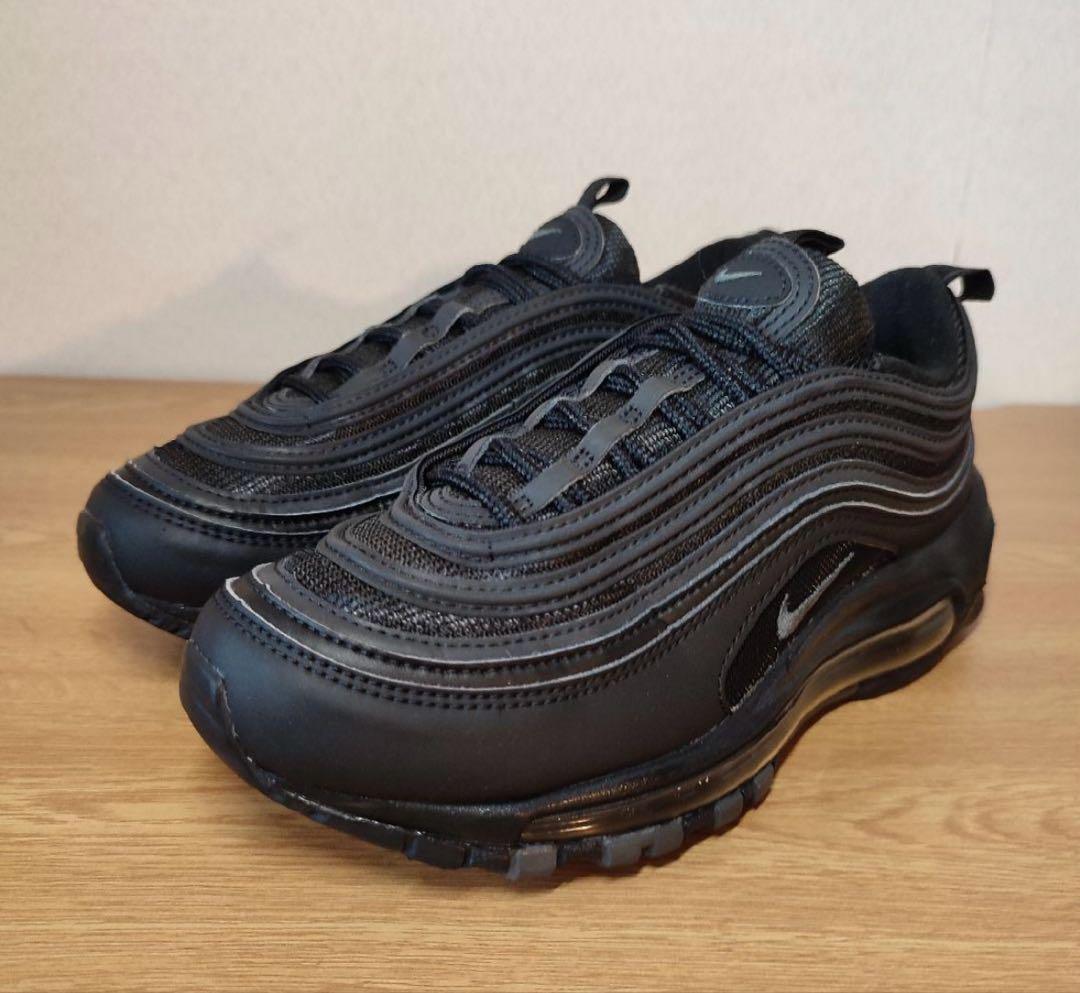 大人気 NIKE WMNS AIR MAX 97 ALLBLACK