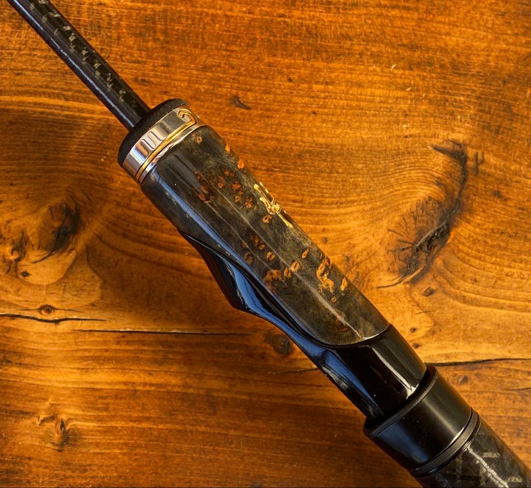 バス釣りセット　超軽量　カーボンロッド　スピニングロッド　S602L バスロッド