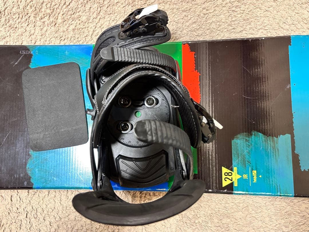 head スノーボード　ジュニア3点セット バイン、ブーツ付き