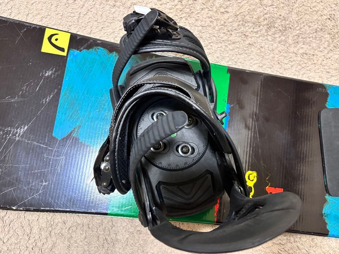 head スノーボード　ジュニア3点セット バイン、ブーツ付き