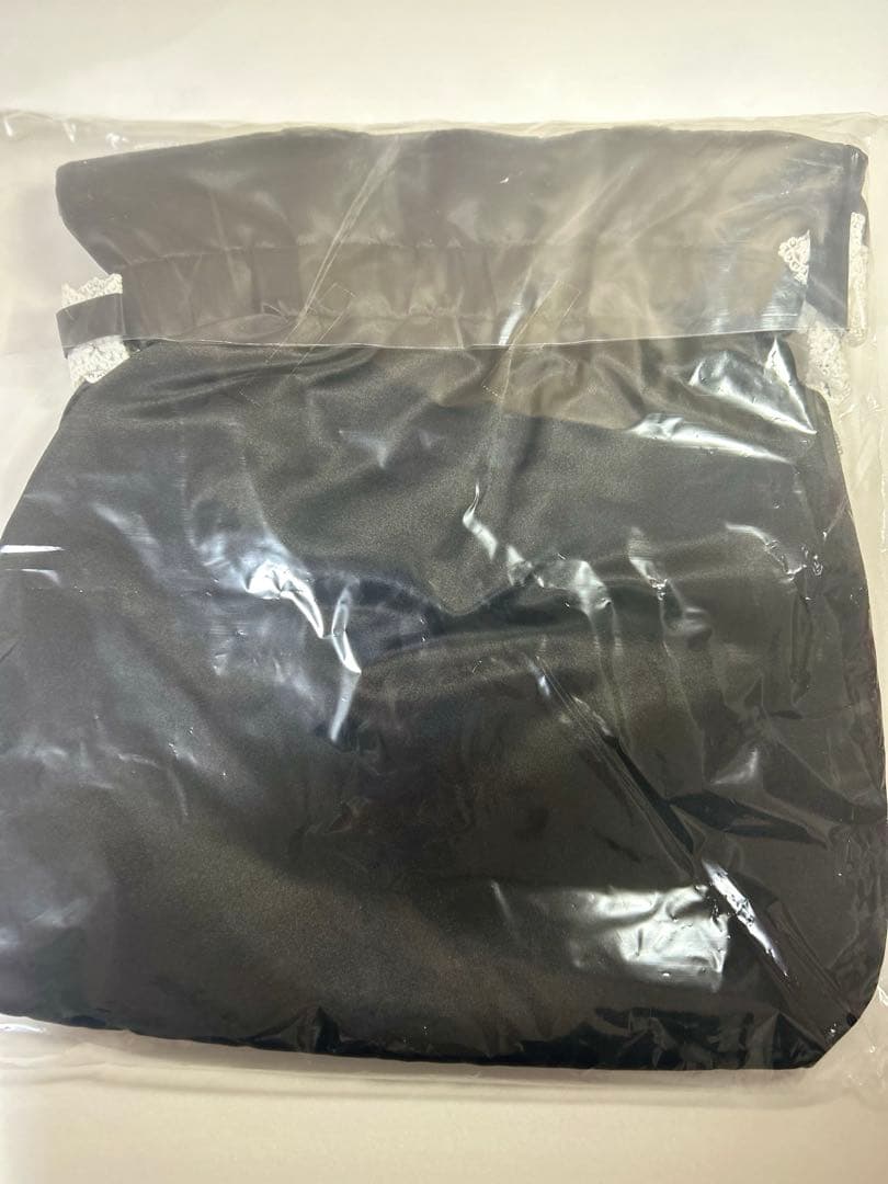 ゴースト＆レディMaison de FLEUR コラボトートバッグ 黒フロー