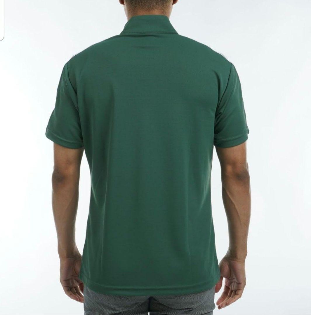 【入手困難】デサントゴルフ スタンド ハーフジップ ストレッチ シャツ M