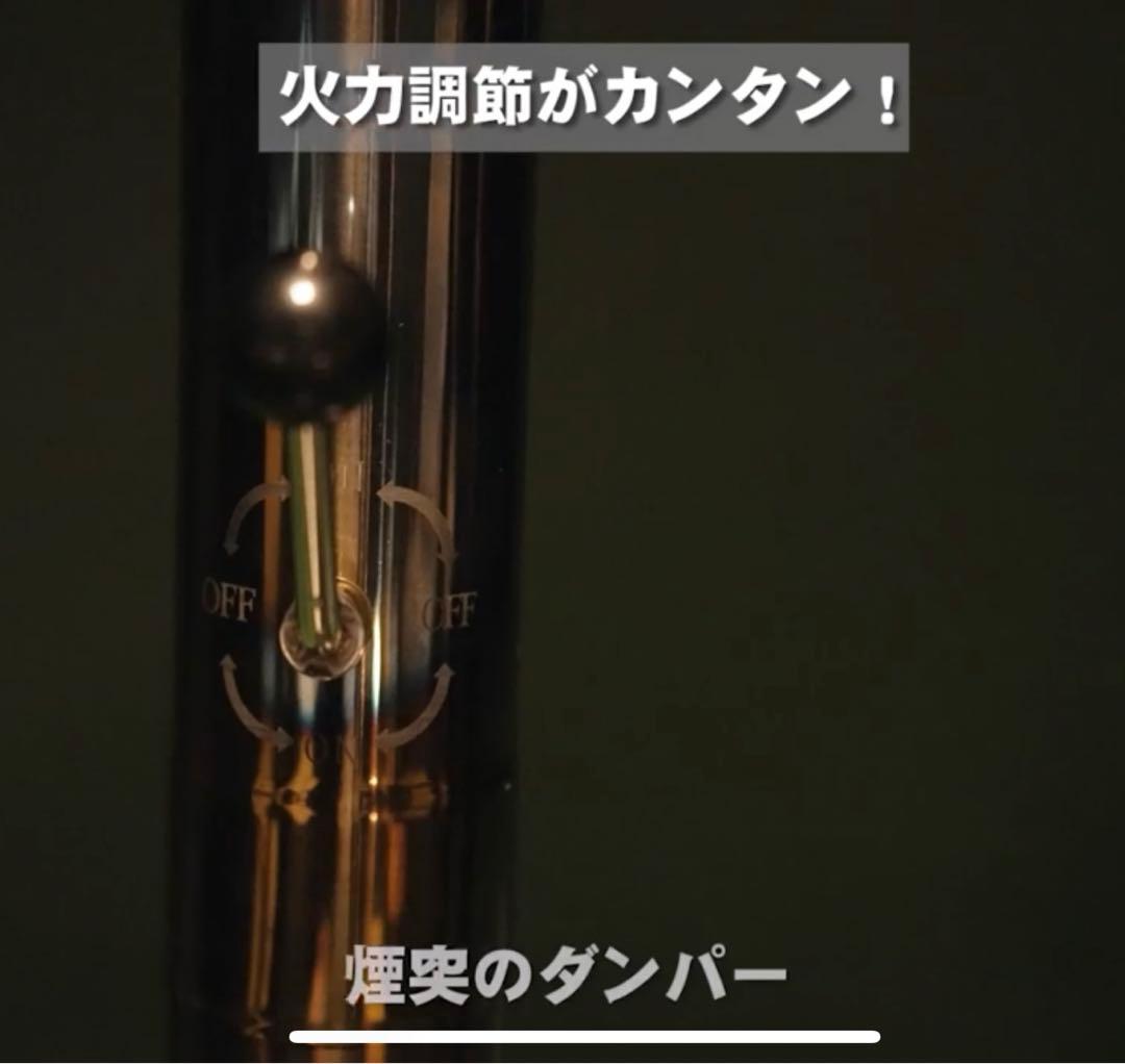 新品 多機能 グリル 薪ストーブ 2面耐熱ガラス窓 コンパクト 煙突・ケース付