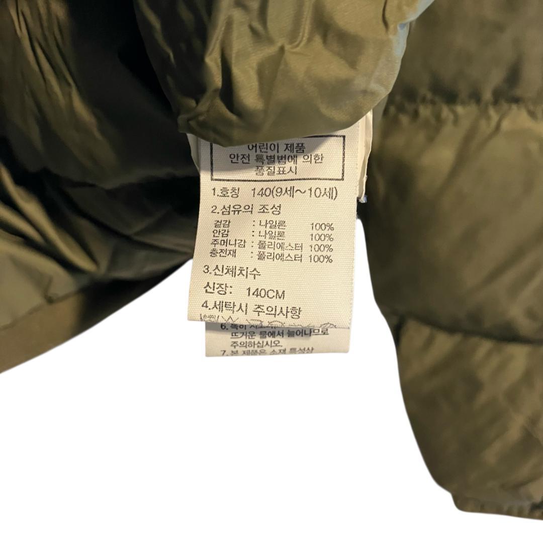 T4486★美品★ノースフェイス*ヌプシ*ダウンジャケット*キッズ140