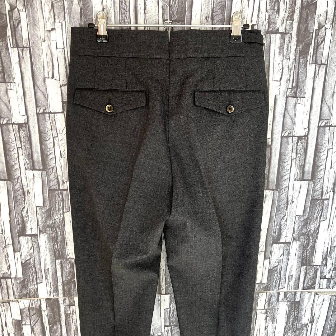 PTTORINOピーティートリノ片グルカ2プリーツ・チャコールジェントルマン44