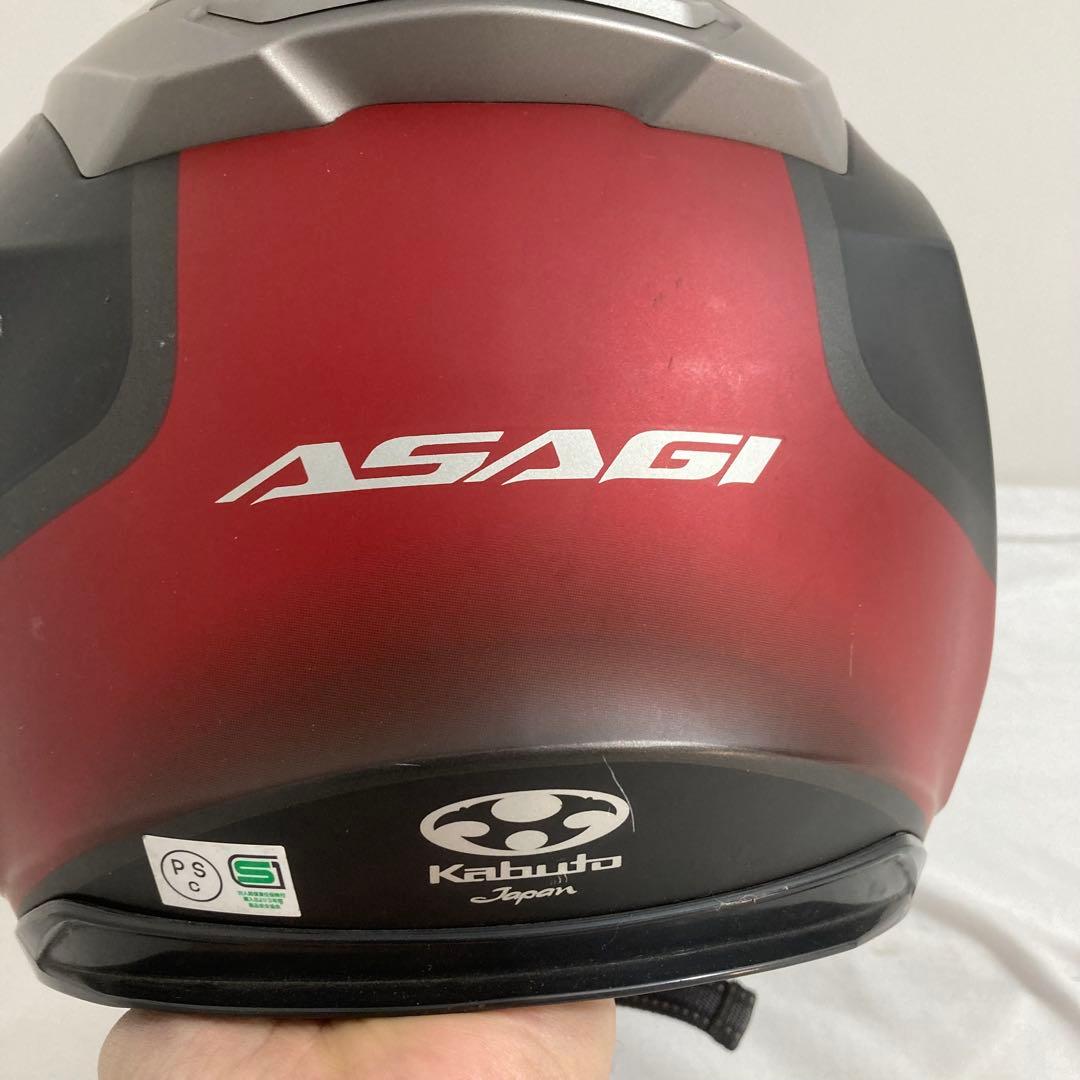 OGK Kabuto ジェットヘルメット ASAGI L 59-60cm