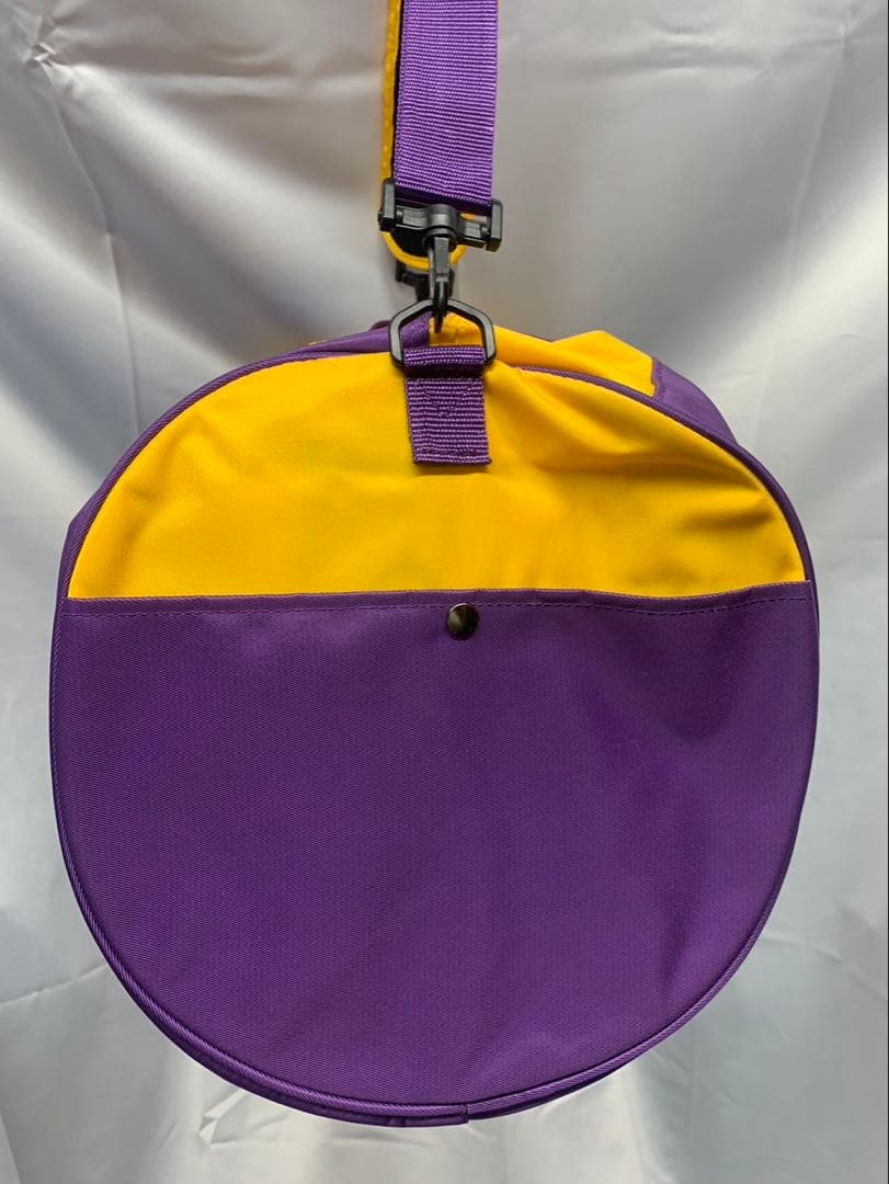 【新品未使用品】NBA LAKERS ドラムバッグ 紫と黄色