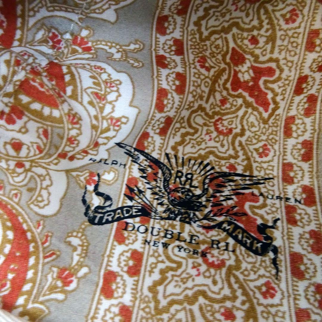 RRL 　キャスケット ホワイト白 　LG　ハンティング　ラルフローレン帽子