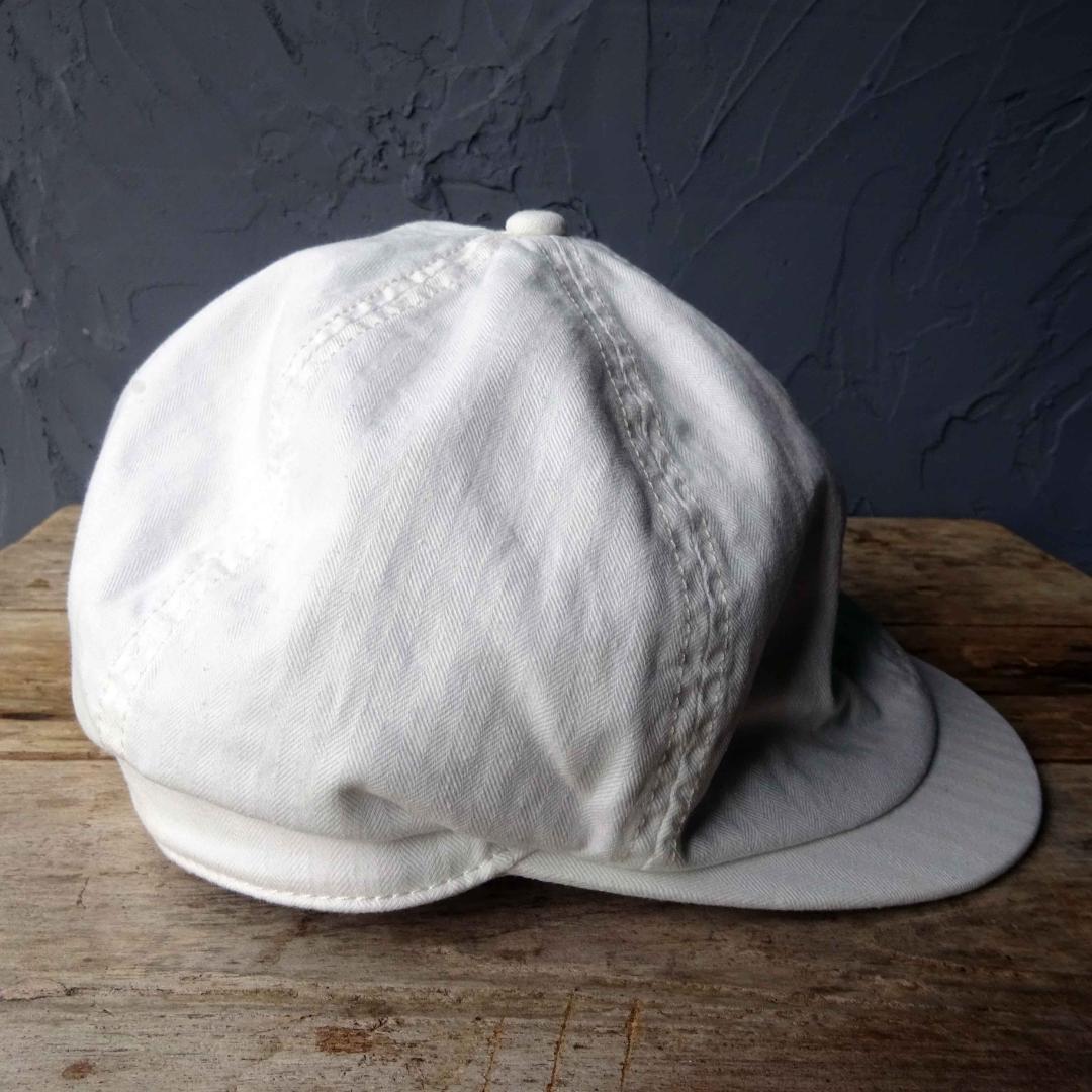 RRL 　キャスケット ホワイト白 　LG　ハンティング　ラルフローレン帽子