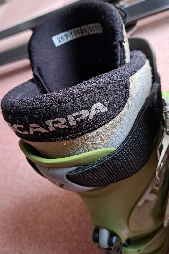 SCARPA スキー用ブーツ 265-275mm グリーン