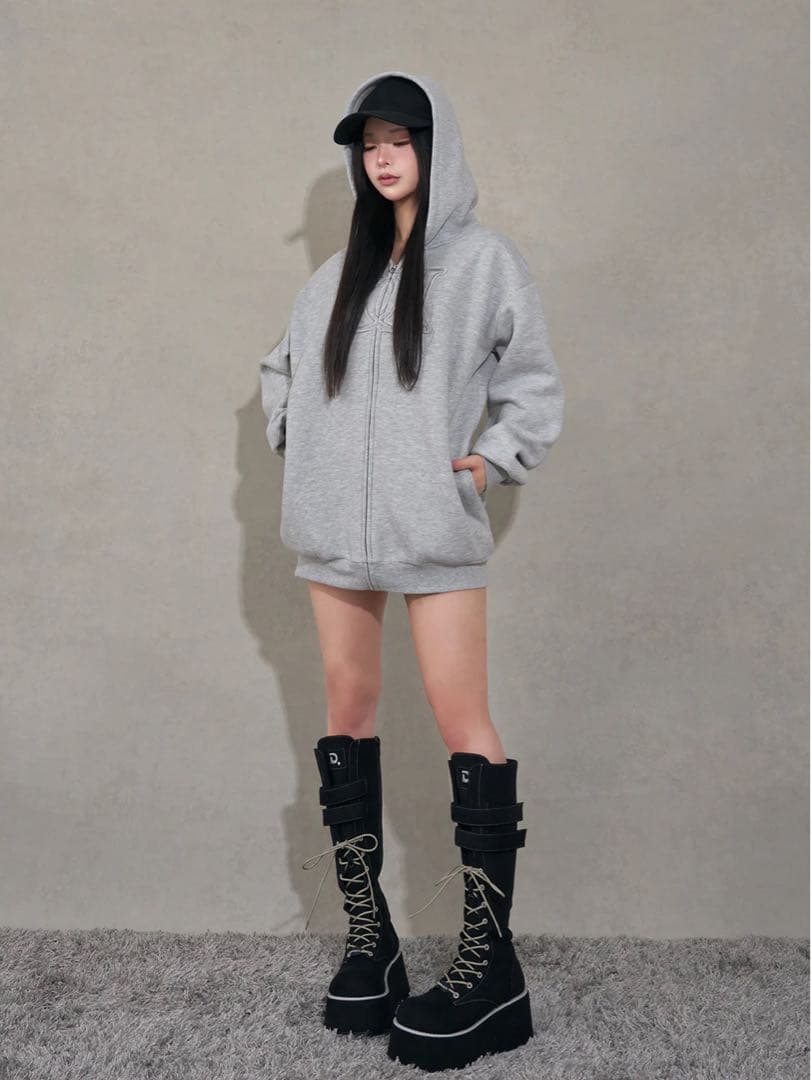 Darich☆アップリケDDロゴパーカー新品未使用タグ付き未開封